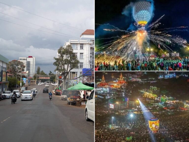 တန်‌ဆောင်တိုင်ပွဲမကျင်းပမီ တစ်လအလို တောင်ကြီး၌ ဟိုတယ်နှင့် တည်းခိုခန်းများ ဘွတ်ကင်ပြည့်